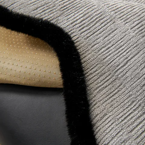 Modern Minimalistisch Dikke Chenille Bankhoes Antislip Golvende Rand Meubelbeschermer Effen Kleur Universele Bankmat