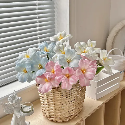 Hochwertige Künstliche PU Tulpen Blumen Für Home Wohnzimmer Deko Hochzeit Party Tisch Arrangement Fotografie Requisiten