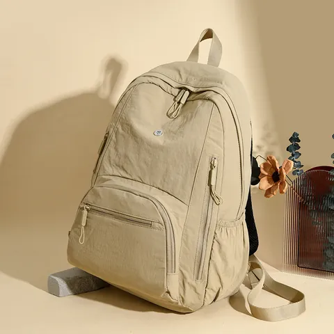 Large Capacity Washed Cloth Backpack Waterproof Outdoor Sports School Bag For Women Men Street Casual Leisure Travel Rucksack