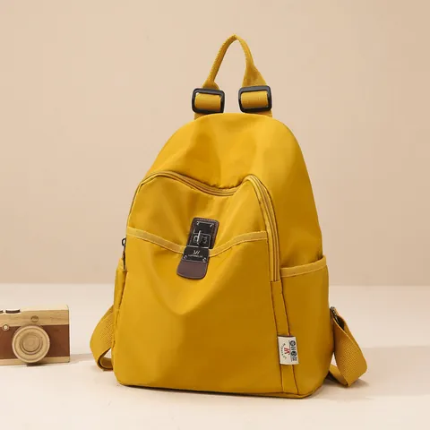 Waterproof Oxford Cloth Backpack For Women Fashion Minimalist Anti-theft School Bag Travel Leisure Multi-pocket Laptop Backpack