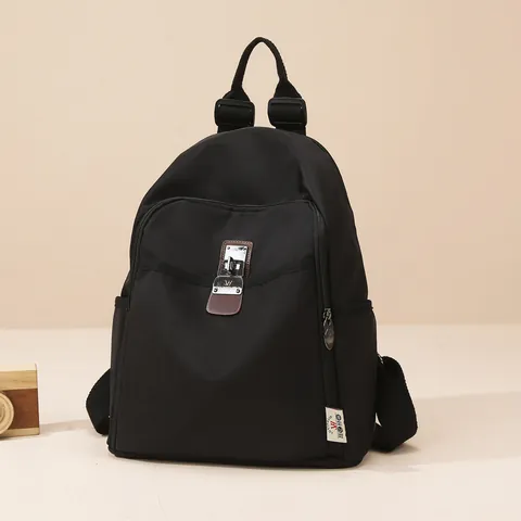 Waterproof Oxford Cloth Backpack For Women Fashion Minimalist Anti-theft School Bag Travel Leisure Multi-pocket Laptop Backpack