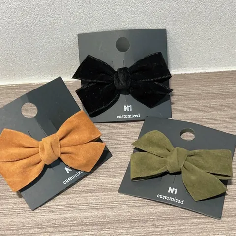 Retro Koreanischer Wildleder Samt Bogen Haarklammer Für Damen Minimalistisch Entenschnabel Clip Elegante Stoff Haarnadel Mode Haarschmuck
