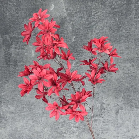 Artificial Orchid Silk Flower Single Stem Faux Lily Branch For Wedding Home Decoration Photography Props Multi-head Floral Arrangement