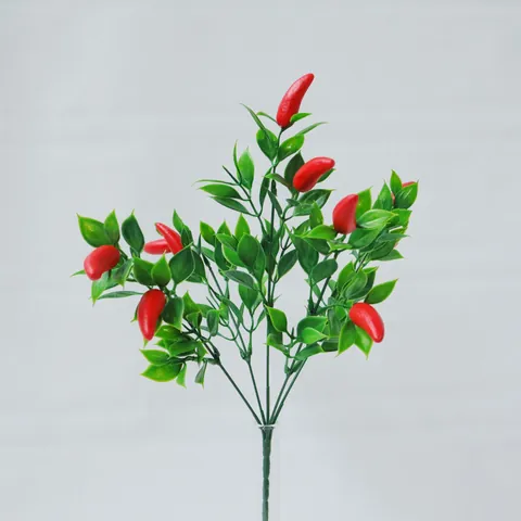 Steli di Bacche di Frutta Artificiale Multi-Forca Multi-Frutta Piante in Seta di Plastica per Casa Cucina Tavolo Fotografia Decorazione Floreale