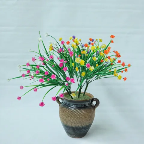 Artificial Plastic Plants Eucalyptus Boston Fern Camellia For Home Decor Indoor Outdoor Garden Wedding Photography Props