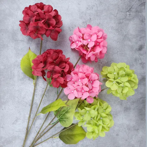 Künstlicher Hortensienstrauß Gefälschte Blumen Für Die Dekoration Von Hochzeiten Zu Hause Partyfotografie-Requisiten Elegantes Blumendekor