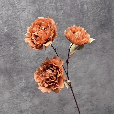 Simulation Pfingstrose Seidenblume Zweig Künstliche Pfingstrose Für Haus Hochzeit Dekoration Vintage Floral Dekor Künstliche Blumen