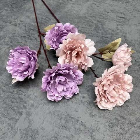 Simulation Pfingstrose Seidenblume Zweig Künstliche Pfingstrose Für Haus Hochzeit Dekoration Vintage Floral Dekor Künstliche Blumen