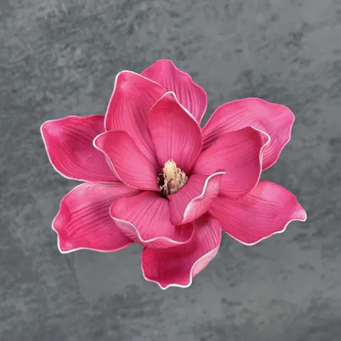 Teste di Fiori di Magnolia Artificiali Realistiche in EVA PVC Finta Magnolia per Decorazione Domestica Feste Matrimonio Oggetti di Scena Fotografici