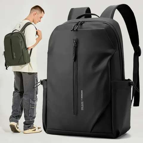 Sac à Dos pour Ordinateur Portable Homme Affaires Nylon Imperméable Grande Capacité 16 Pouces Voyage Décontracté Quotidien