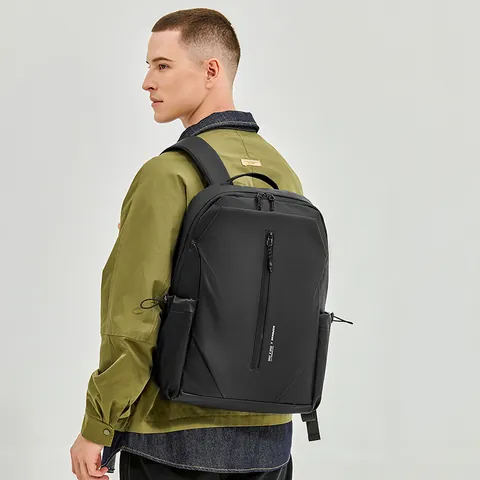 Sac à Dos pour Ordinateur Portable Homme Affaires Nylon Imperméable Grande Capacité 16 Pouces Voyage Décontracté Quotidien