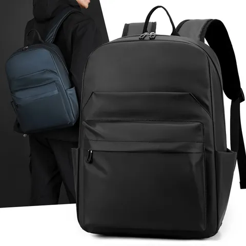 Mochila de Negocios Casual para Hombre de Nailon Impermeable Bolsa para Portátil de 15.6 Pulgadas Con Bolsillo Antirrobo Correas Transpirables para Viaje