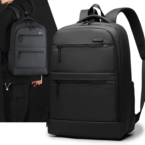 Large Capacity Business Backpack Water Repellent Laptop Bag Functional Travel Daypack With Breathable Shoulder Straps For Men Women