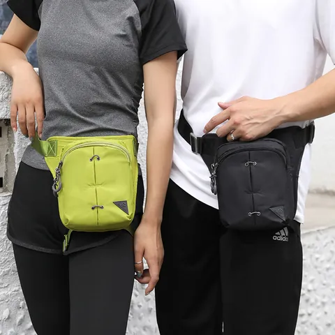 Waterproof Nylon Tactical Leg Bag For Men Women Multi Functional Outdoor Waist Bag Cycling Shoulder Chest Sling Bag Hiking