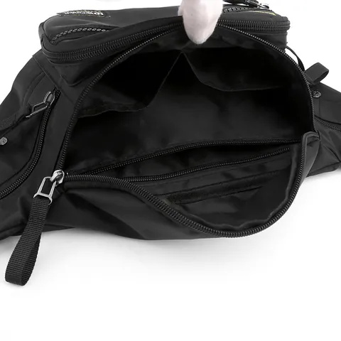 Borsa da Petto Multifunzionale in Nylon Impermeabile per Uomo Grande Capacità Marsupio Sportivo per Corsa all'aperto Viaggio Tracolla Casual