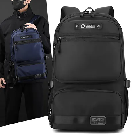 Grote Capaciteit Heren Laptop Rugzak Waterdicht Nylon Zakelijke Reistas Voor 15.6 Inch Computer Schoolrugzak Outdoor Daypack