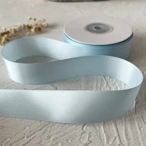 Cinta de Satén Brillante de Poliéster Decorativa para Envolver Regalos Ramo Pasteles Manualidades Accesorios de Costura