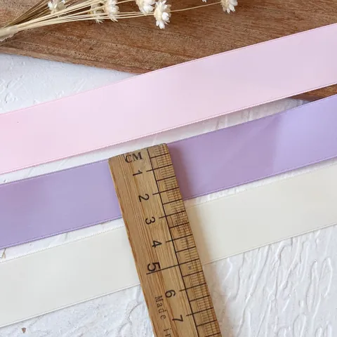 Doppelseitiges Mattes Satinband Rolle Für DIY Handwerk Geschenkverpackung Hochzeit Party Dekoration Lolita Stil Material Zubehör
