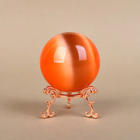Metal Crystal Ball Stand Vintage Alloy Display Base For Spheres Mineral Gemstone Gold Silver Rose Gold Holder Home Decor