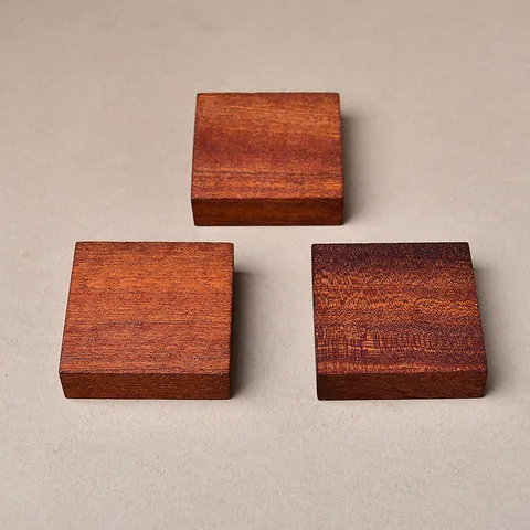 Massief Houten Vierkante Display Basis Sandelhout Standaard Voor Mineralen Kristal Steen Jade Zegel Onderzetter Woondecoratie