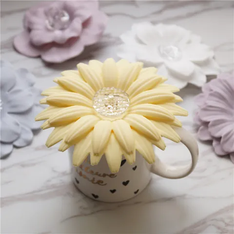 Mug en Céramique Cœur Élégant Style Français Avec Lettre en Or Motif Ma Amie Tasse à Café Thé Cadeau pour Maison Bureau