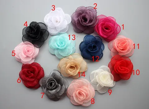 Handgefertigte Netz Rose Blume Brosche Pin Elegante Mehrlagige Brennkante Florale Brustnadel Für Kleidung Schal Damen Dekoration