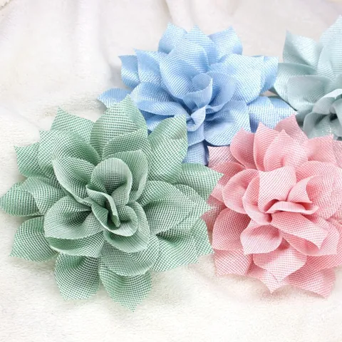 Fermaglio Per Capelli Con Fiore In Tessuto 3D Texture A Rete Forcina Floreale Per Fotografia In Spiaggia Accessori Per Capelli Donna Bambini