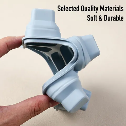Vaschetta per Ghiaccio Pieghevole in Silicone Con Coperchio 9 Griglie Stampo Quadrato Facile Estrazione Qualità Alimentare Cucina