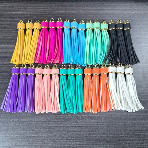 Charm per Borsa con Nappa in Pelle PU Con Cappuccio in Metallo Dorato Anello Portachiavi alla Moda per Borsa Zaino Regalo Donna