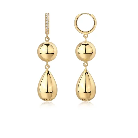 Pendientes de Moissanita de Plata de Ley S925 Chapados en Oro de 18K Mariposa Corazón Árbol de Navidad Copo de Nieve Botón Aro Joyería Mujer