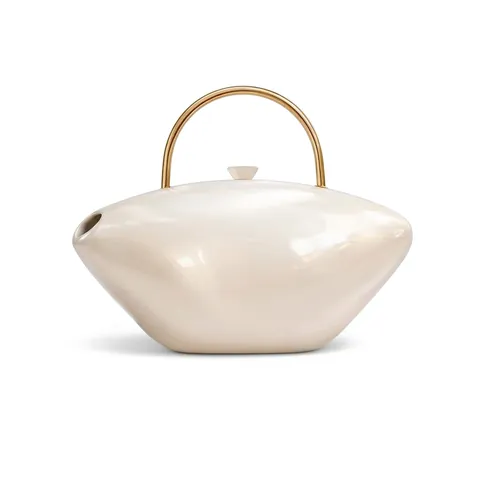 Borsa Da Sera Motivo Marmo Acrilico Manico Metallo Dorato Festa Matrimonio Catena Borsa Tracolla Donne