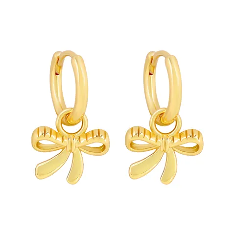 Orecchini a Goccia Geometrici a Fiocco Con Perno in Argento Sterling 925 Rame Galvanizzato Gioielli Moda Donna