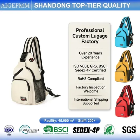 Sport Brusttasche Oxford Stoff Multi Tasche Crossbody Sling Pack Für Outdoor Reisen Freizeit Mode