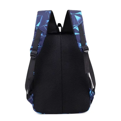 Geometrischer Druck Rucksack Und Umhängetasche Und Beutel Für Schule Reisen Unisex Polyester Wasserabweisende Mode Tasche