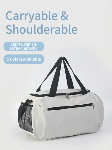 Bolsa De Deporte Gran Capacidad Impermeable Tela Oxford Viaje Hombro Mano Fitness Yoga Unisex