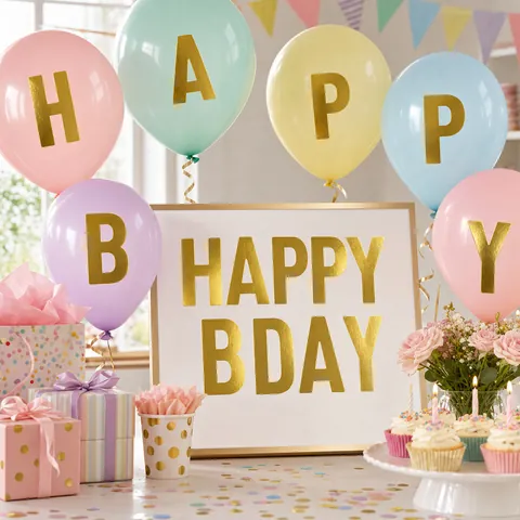 Grandi Adesivi Lettere E Numeri Olografici Oro Arcobaleno Vinile Decalcomanie Per DIY Scrapbooking Festa Compleanno Decorazione