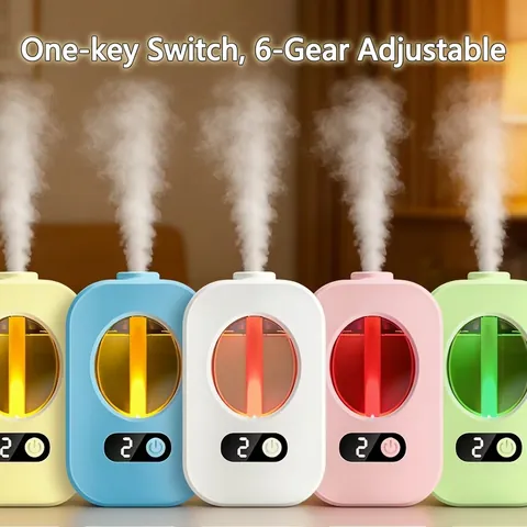 Automatic Aroma Diffuser Fragrance Sprayer Rechargeable Essential Oil Machine Wall Mounted Desktop Plastic For Home Bedroom