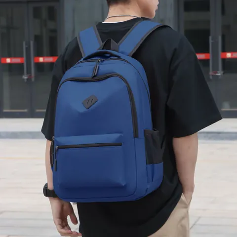 Unisex Casual Nylon Rucksack Große Kapazität Wasserdichte Reise Schultasche Mit USB Ladeanschluss Für Laptop