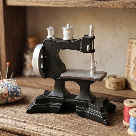 Vintage Nähmaschine Modell Harz Handwerk Ornament Retro Industrie Stil Desktop Dekoration Für Café Büro Haus