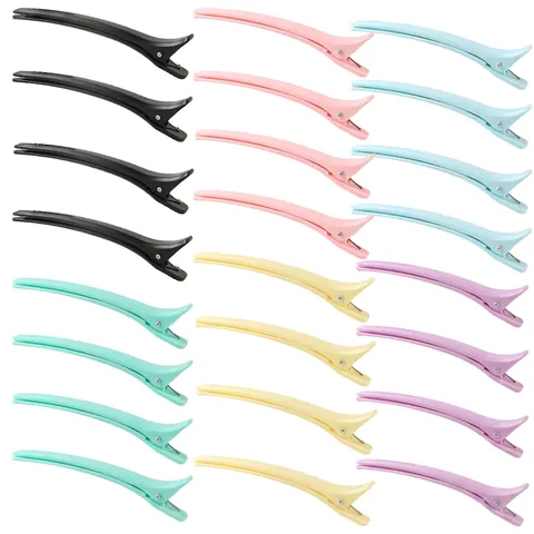 Professionelle Nahtlose Entenschnabel Haarklammern Für Salon Abteilen Große Kunststoff Haarspange Styling Tool Damen Haarschmuck