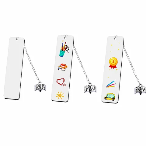 Roestvrijstalen Boekenlegger Metaal Inspirerende Citaten Leraar Cadeau Met Boek Hanger Decoratief Accessoire