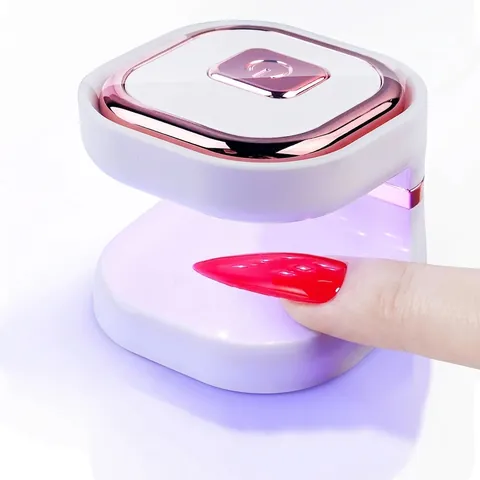 Mini Lámpara De Uñas UV LED Secador De Uñas Portátil Secado Rápido Alimentado Por USB Para Esmalte En Gel Manicura