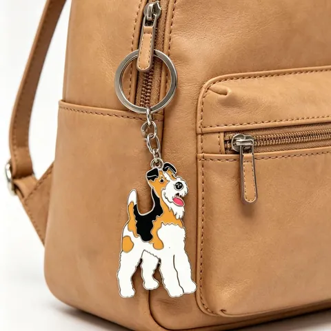 Süßer Emaille Basset Hound Metall Schlüsselanhänger Mit I Love Dogs Herz Anhänger Zinklegierung Hund Schlüsselring Geschenk