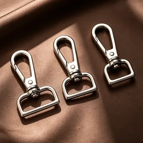 Ganchos Giratorios De Acero Inoxidable 316 Para Correa De Bolso Llavero Cierres De Langosta De Metal Pulido DIY