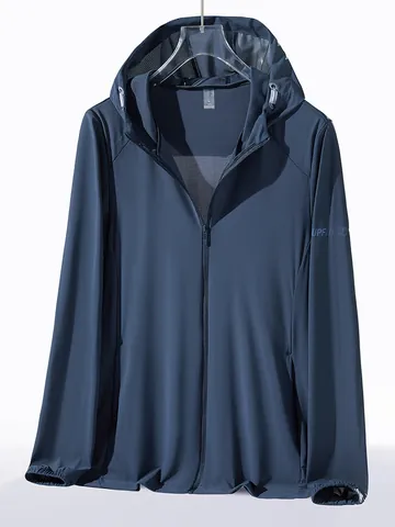 UV Protection Jacket Women Men Lightweight Hooded Sun Protection Clothing Breathable Quick Dry Outdoor Sports Windbreaker