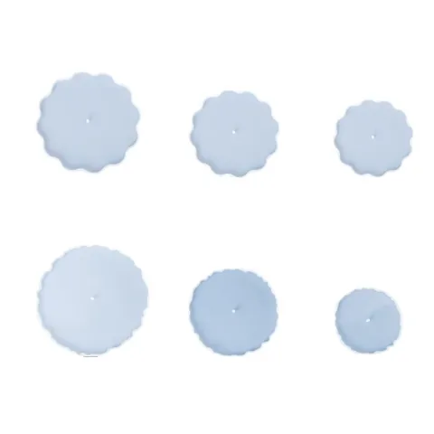 DIY Multi Tier Cake Stand Mold Silicone Resin Fruit Tray Dessert Display With Metal Brackets Flower Wave Shape