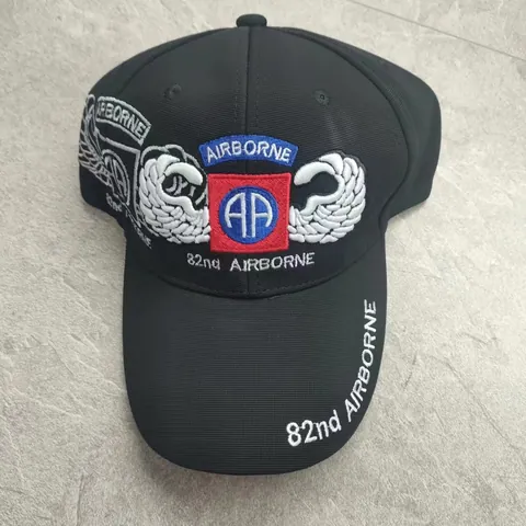 Militaire Stijl 82nd Airborne USMC SWAT Geborduurde Baseballpet Voor Dames Heren Outdoor Zonbescherming Tactische Hoed