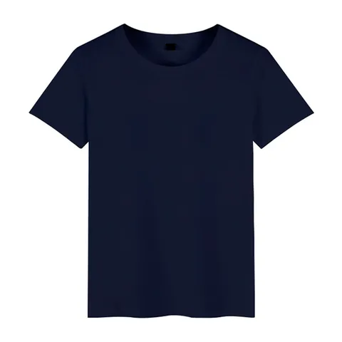 Men's Basic Solid Color Short Sleeve T-Shirt Crew Neck Polyester Cotton Blend Casual Plain Tee Top For Teenagers Adults