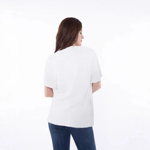Post Surgery Recovery T-Shirt With Drainage Pockets Mastectomy Breast Surgery Nursing Top Cotton V Neck Short Sleeve Snap Button Shirt For Women