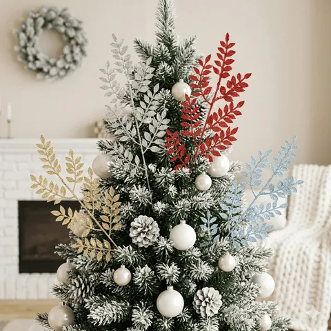 Christmas Garland Rattan With LED Lights Battery Operated Waterproof PVC Fire Retardant Yard Garden Holiday Decoration